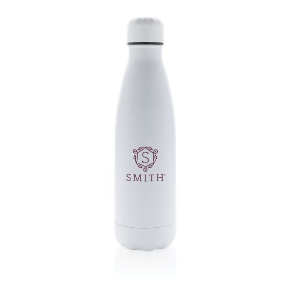 Solid colour vacuum stainless steel bottle 500 ml P436.463