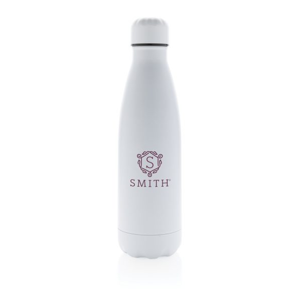 Solid colour vacuum stainless steel bottle 500 ml P436.463