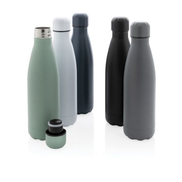 Solid colour vacuum stainless steel bottle 500 ml P436.465