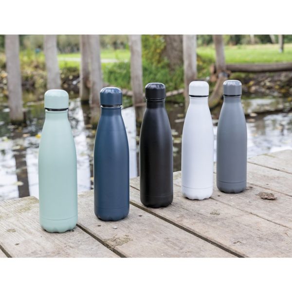 Solid colour vacuum stainless steel bottle 500 ml P436.465