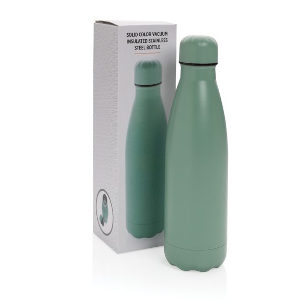 Solid colour vacuum stainless steel bottle 500 ml P436.467