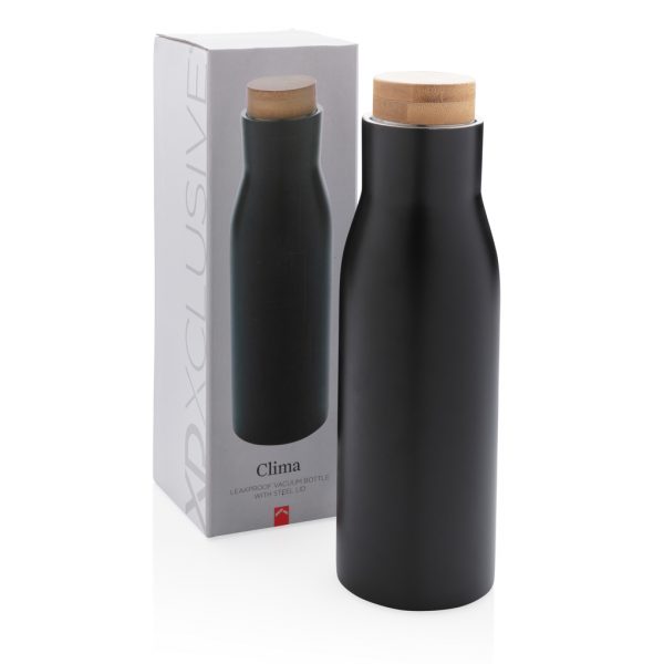 Clima leakproof vacuum bottle with steel lid P436.611