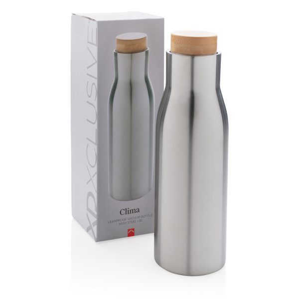 Clima leakproof vacuum bottle with steel lid P436.612