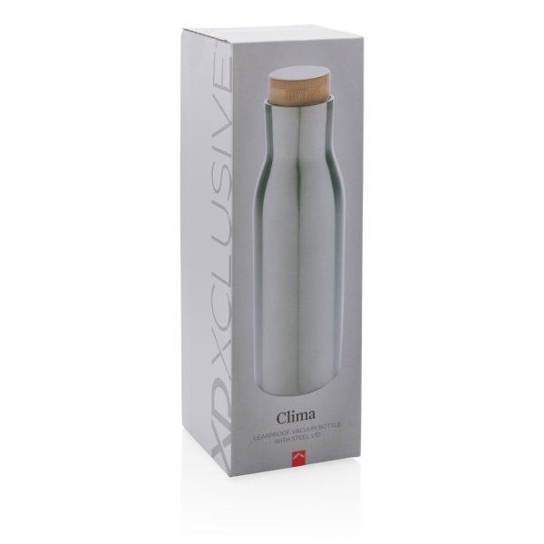 Clima leakproof vacuum bottle with steel lid P436.612