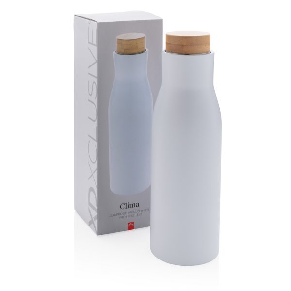 Clima leakproof vacuum bottle with steel lid P436.613