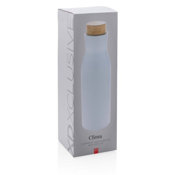 Clima leakproof vacuum bottle with steel lid P436.613