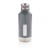 Leak proof vacuum bottle with logo plate P436.672