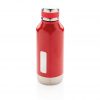 Leak proof vacuum bottle with logo plate P436.674