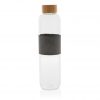 Impact borosilicate glass bottle with bamboo lid P436.770