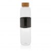 Impact borosilicate glass bottle with bamboo lid P436.770