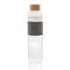 Impact borosilicate glass bottle with bamboo lid P436.770