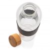 Impact borosilicate glass bottle with bamboo lid P436.770
