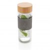 Impact double wall borosilicate glass bottle P436.780