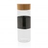 Impact double wall borosilicate glass bottle P436.780