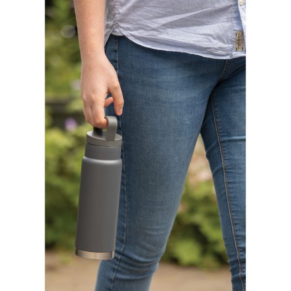 Leakproof vacuum on-the-go bottle with handle P436.922