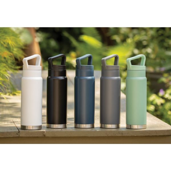 Leakproof vacuum on-the-go bottle with handle P436.927
