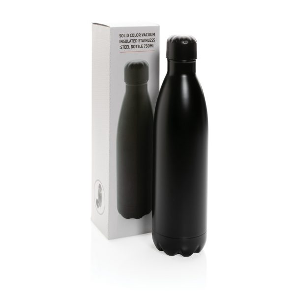 Solid colour vacuum stainless steel bottle 750ml P436.931