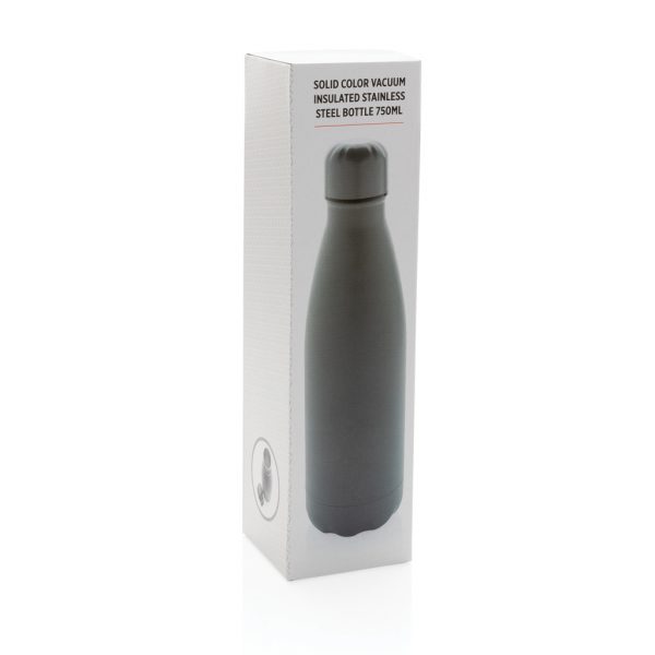 Solid colour vacuum stainless steel bottle 750ml P436.932