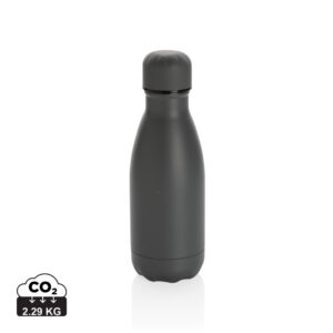 Solid colour vacuum stainless steel bottle 260ml P436.962