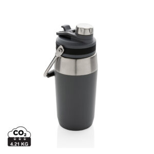 Vacuum stainless steel dual function lid bottle 500ml P436.972