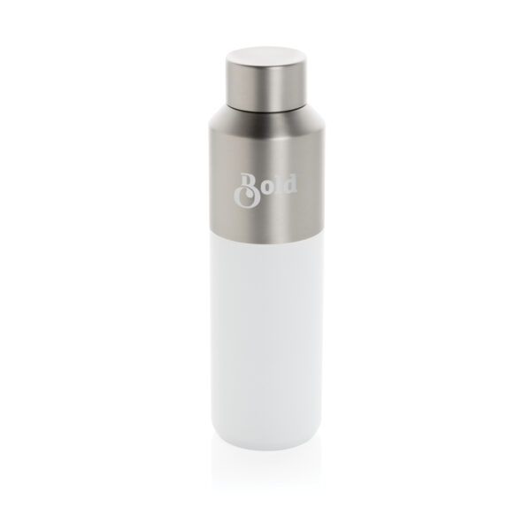 Fluid RCS certified recycled steel water bottle 600ml P437.0703