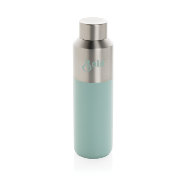 Fluid RCS certified recycled steel water bottle 600ml P437.0717