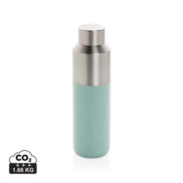 Fluid RCS certified recycled steel water bottle 600ml P437.0717
