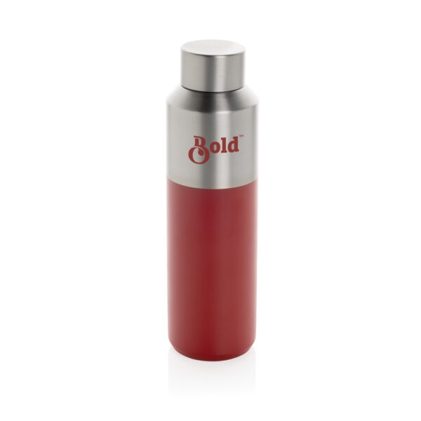 Fluid RCS certified recycled steel water bottle 600ml P437.0724