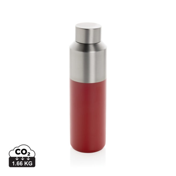 Fluid RCS certified recycled steel water bottle 600ml P437.0724