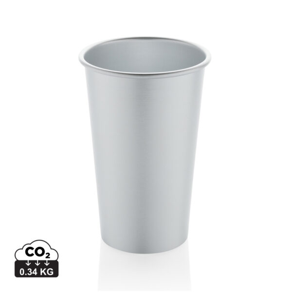 Alo RCS recycled aluminium lightweight cup 450ml P437.202