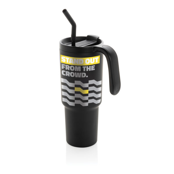 Graphic 360 RCS certified recycled steel tumbler 900ml P437.3201
