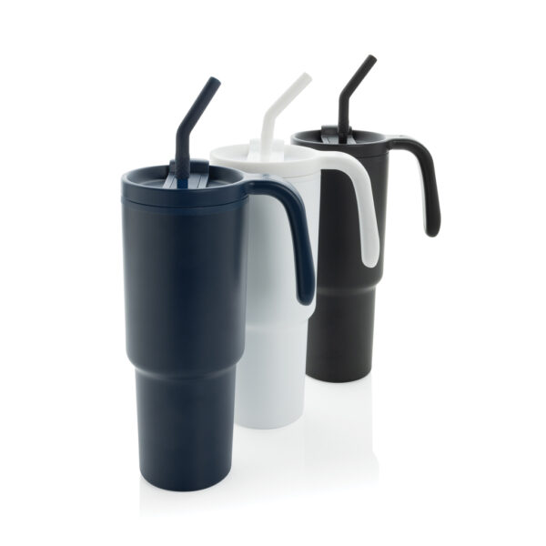 Graphic 360 RCS certified recycled steel tumbler 900ml P437.3201