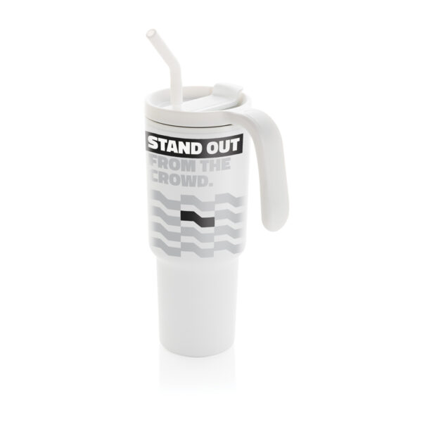 Graphic 360 RCS certified recycled steel tumbler 900ml P437.3203