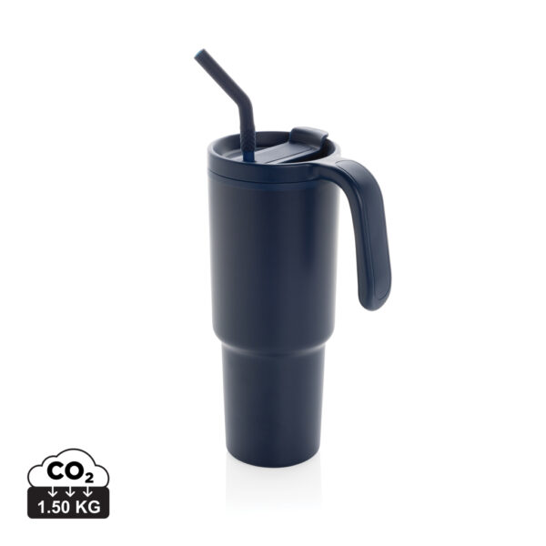 Graphic 360 RCS certified recycled steel tumbler 900ml P437.3225