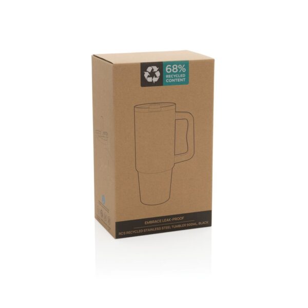 Embrace Leakproof RCS recycled stainless steel tumbler 900ml P437.3401