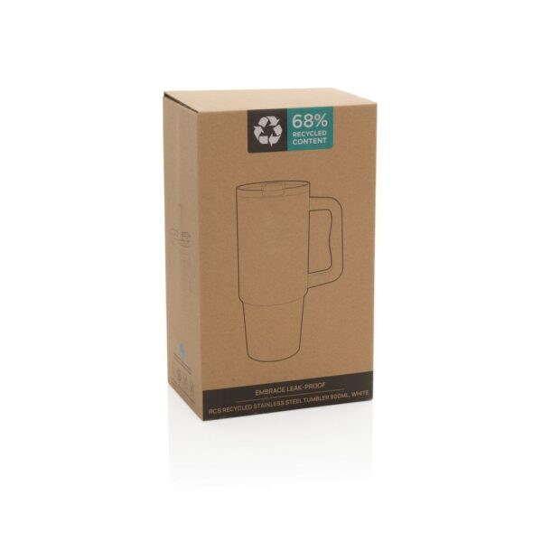 Embrace Leakproof RCS recycled stainless steel tumbler 900ml P437.3403