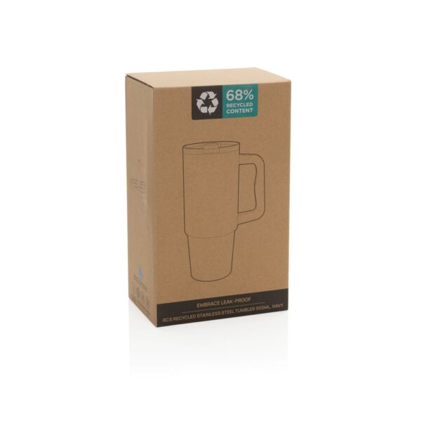Embrace Leakproof RCS recycled stainless steel tumbler 900ml P437.3425