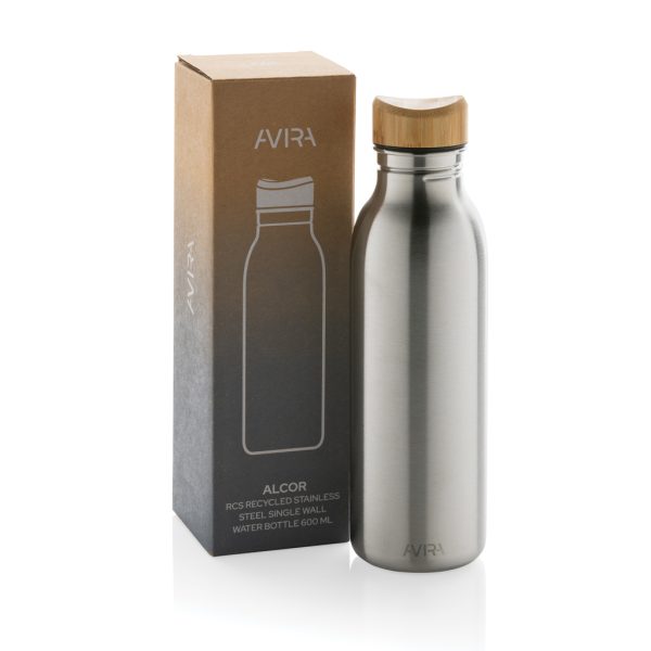 Avira Alcor RCS Re-steel single wall water bottle 600 ML P438.062