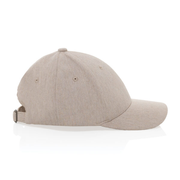 Milo AWARE™ recycled heather 6 panel cap 200gr P453.0900
