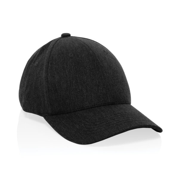 Milo AWARE™ recycled heather 6 panel cap 200gr P453.0901