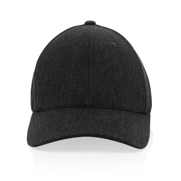 Milo AWARE™ recycled heather 6 panel cap 200gr P453.0901