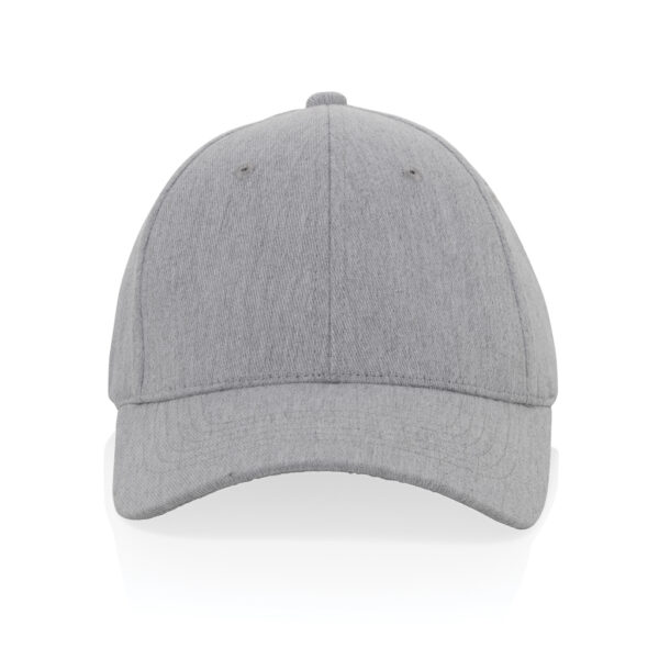 Milo AWARE™ recycled heather 6 panel cap 200gr P453.0902