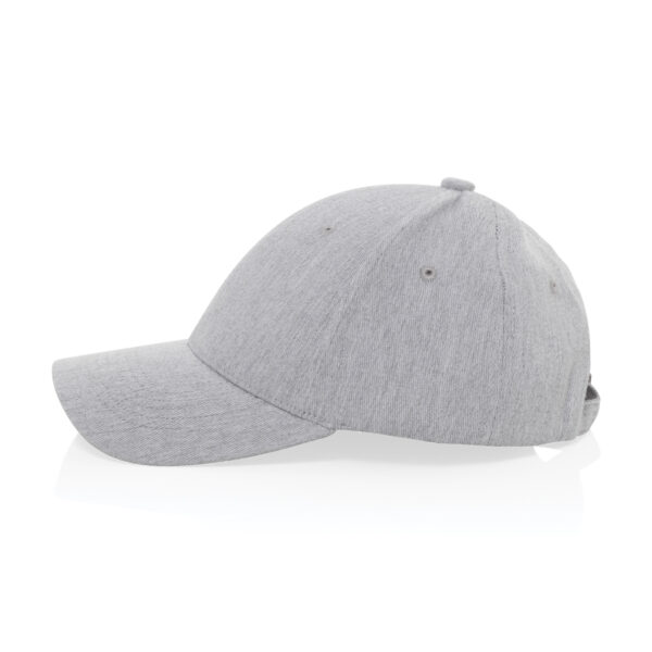 Milo AWARE™ recycled heather 6 panel cap 200gr P453.0902