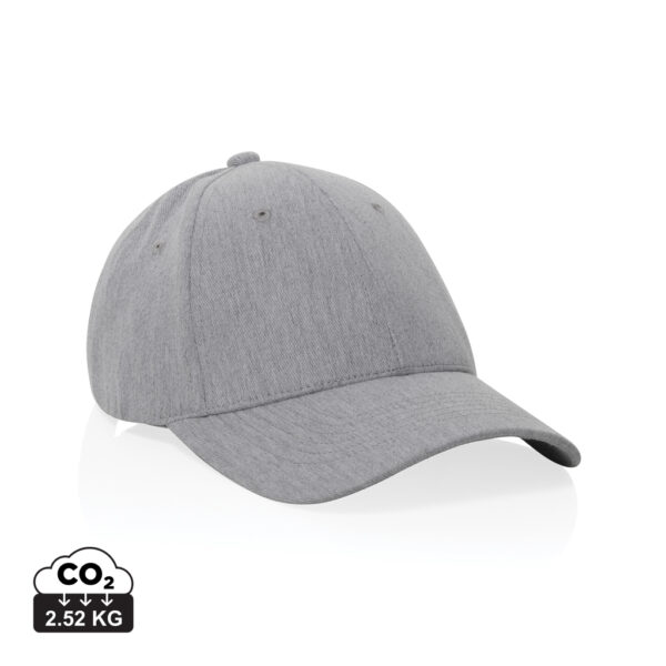 Milo AWARE™ recycled heather 6 panel cap 200gr P453.0902