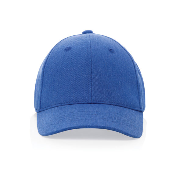 Milo AWARE™ recycled heather 6 panel cap 200gr P453.0905