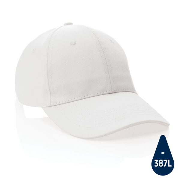 Impact 6 panel 280gr Recycled cotton cap with AWARE™ tracer P453.303