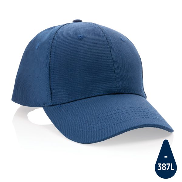 Impact 6 panel 280gr Recycled cotton cap with AWARE™ tracer P453.309