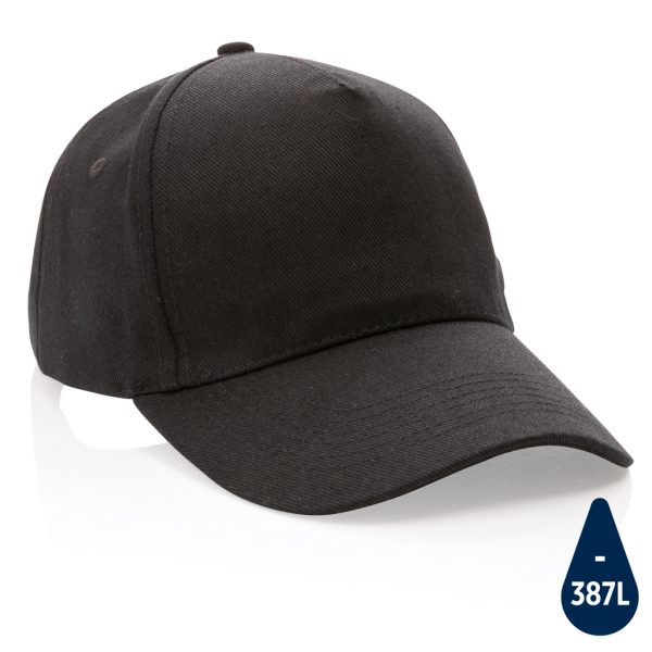 Impact 5panel 280gr Recycled cotton cap with AWARE™ tracer P453.311