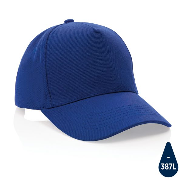 Impact 5panel 280gr Recycled cotton cap with AWARE™ tracer P453.315