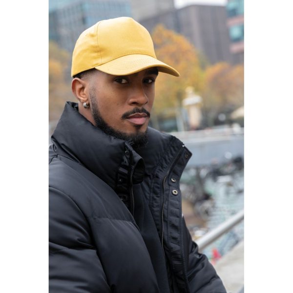 Impact 5panel 280gr Recycled cotton cap with AWARE™ tracer P453.316